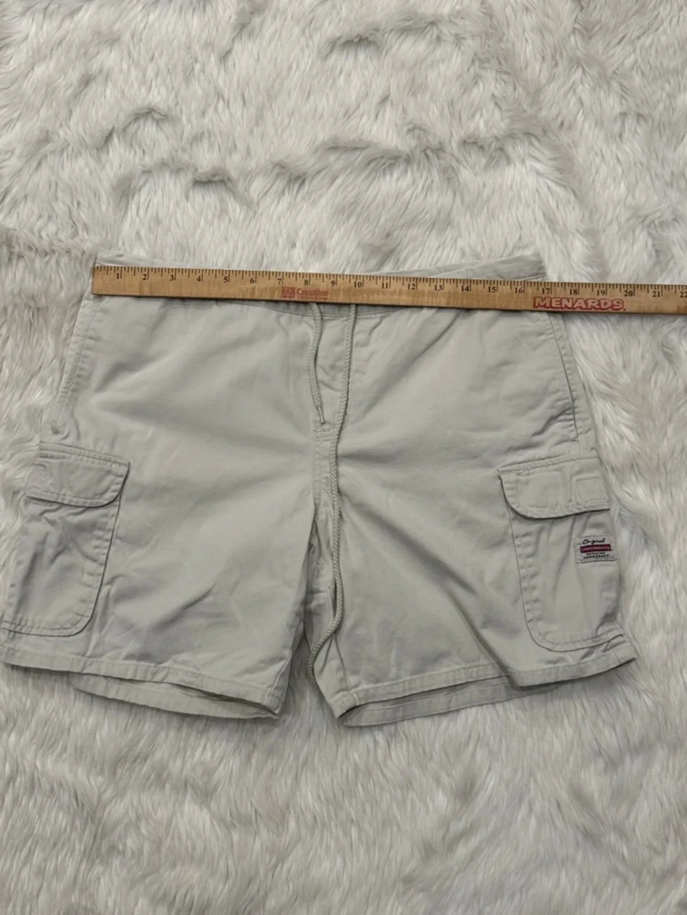 UNIONBAY Men's Size S Cargo Shorts with Drawstring Waist Vintage Y2K